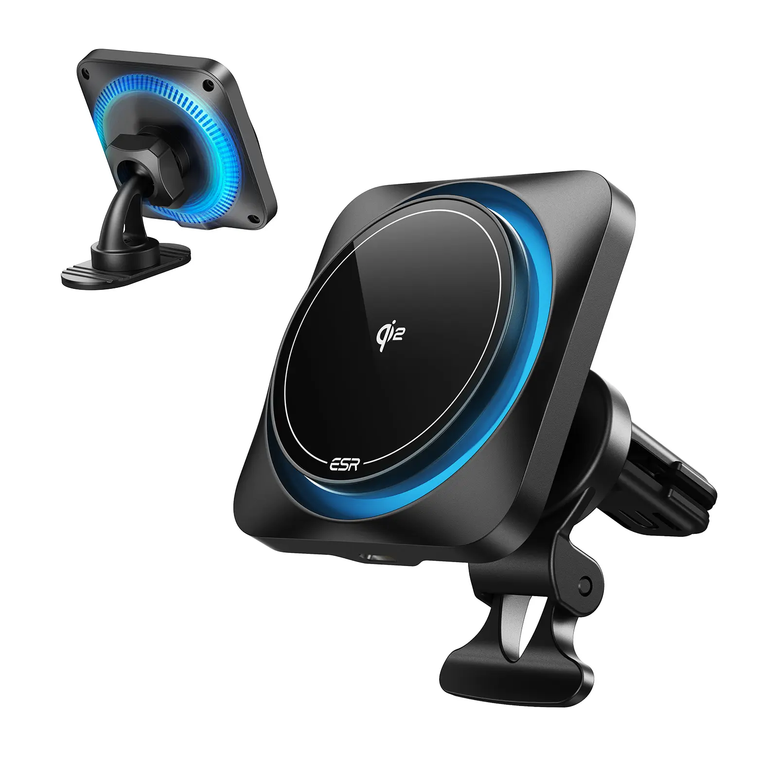 3 ESR Qi2 Wireless Car Mount Charger with CryoBoost - Image 1